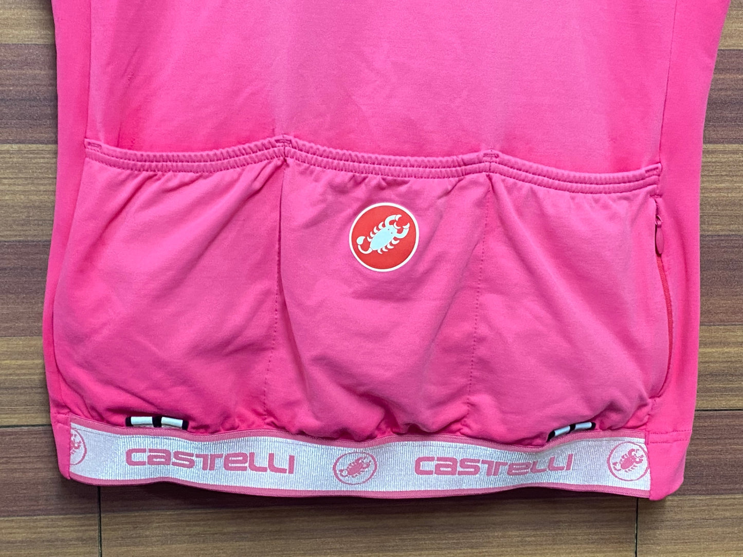 IB750 カステリ CASTELLI 半袖サイクルウェア ピンク M