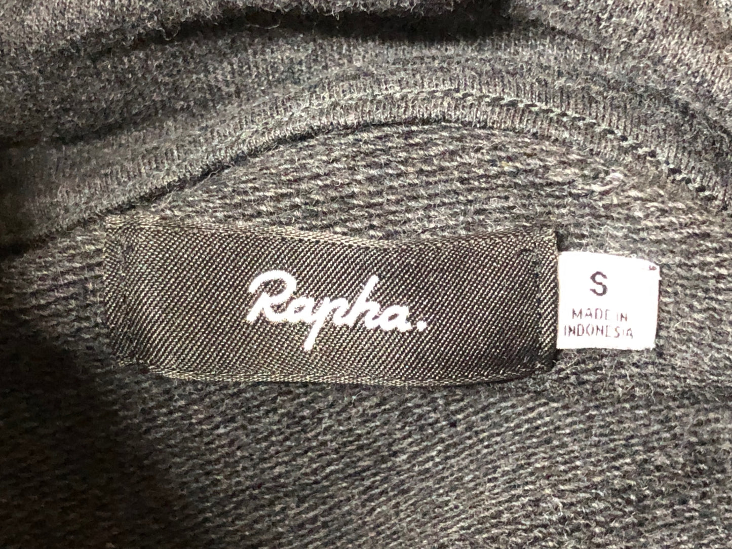 IY735 ラファ Rapha BREVET HOODIE 長袖 パーカ― グレー S