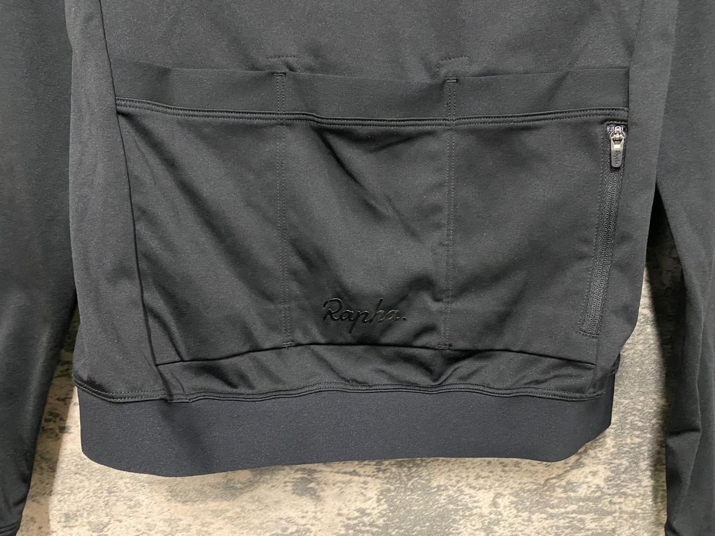 IY255 ラファ Rapha WOMEN'S CORE LONG SLEEVE JERSEY 長袖 サイクルジャージ 黒 XS 裏起毛 レディース