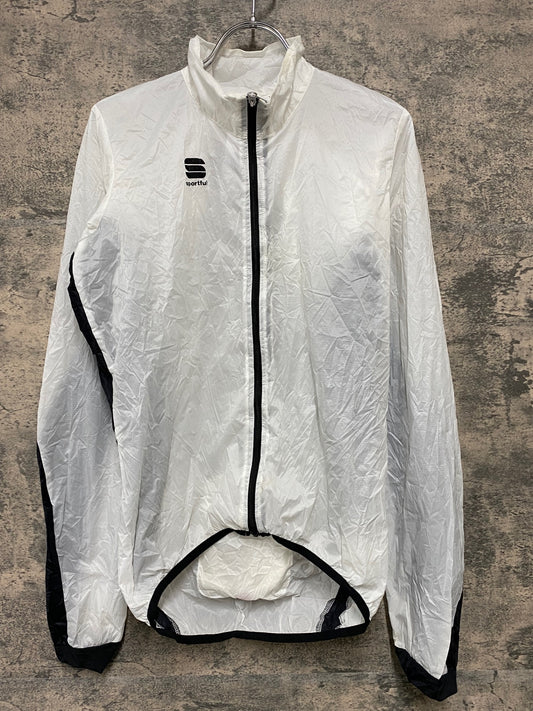 JA542 スポーツフル sportful 長袖 ウィンドブレーカー 白 S HOT PACK