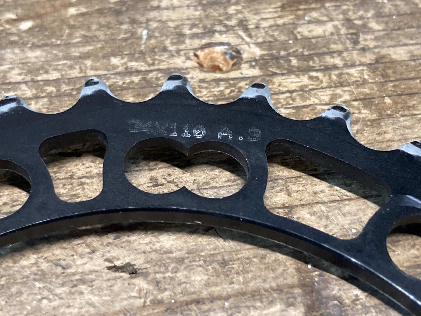 IV266 ローター ROTOR Q-RINGS 34T BCD110mm 5アーム ※歯の消耗あり