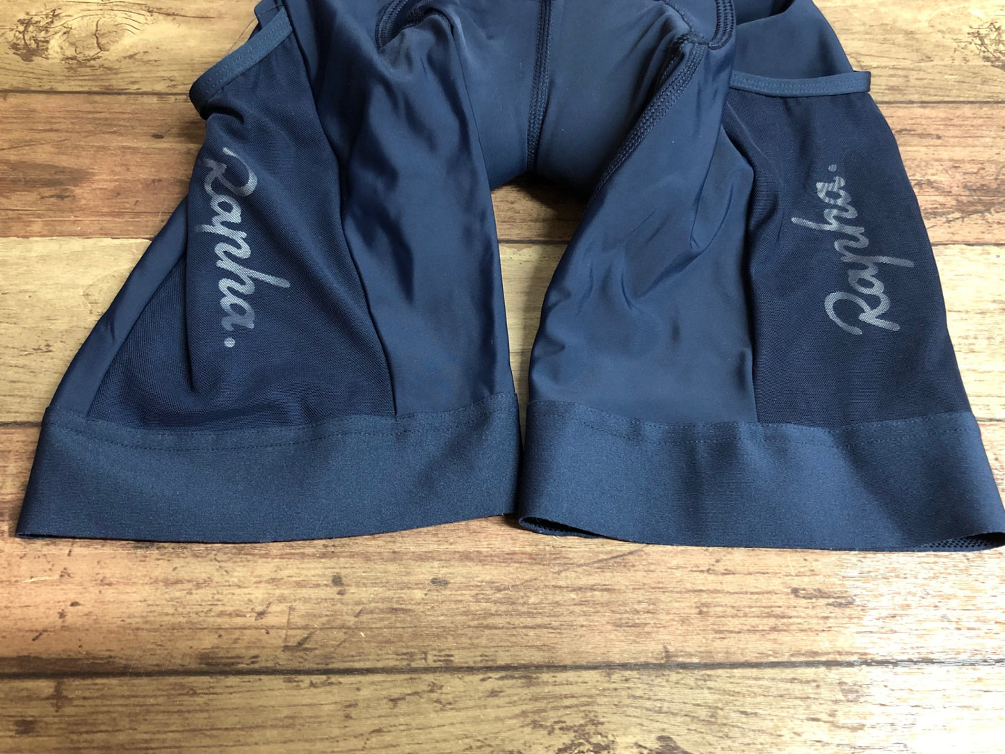 IH840 ラファ rapha Core cargo bib shorts Sサイズ 藍色