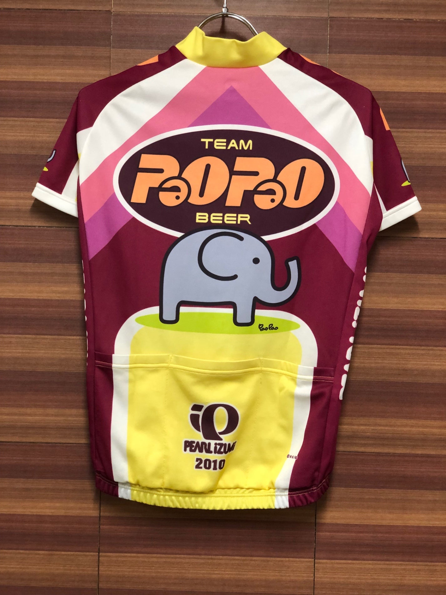 IH379 パールイズミ PEARL IZUMI パオパオ PAOPAO 半袖 サイクルジャージ S