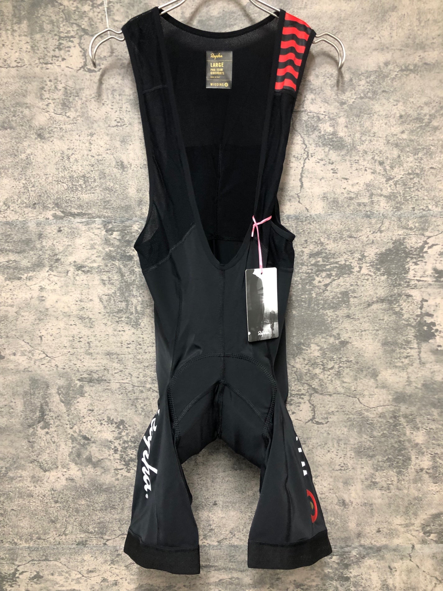 IY123 ラファ Rapha PRO TEAM ビブショーツ 黒 S Team Wiggins