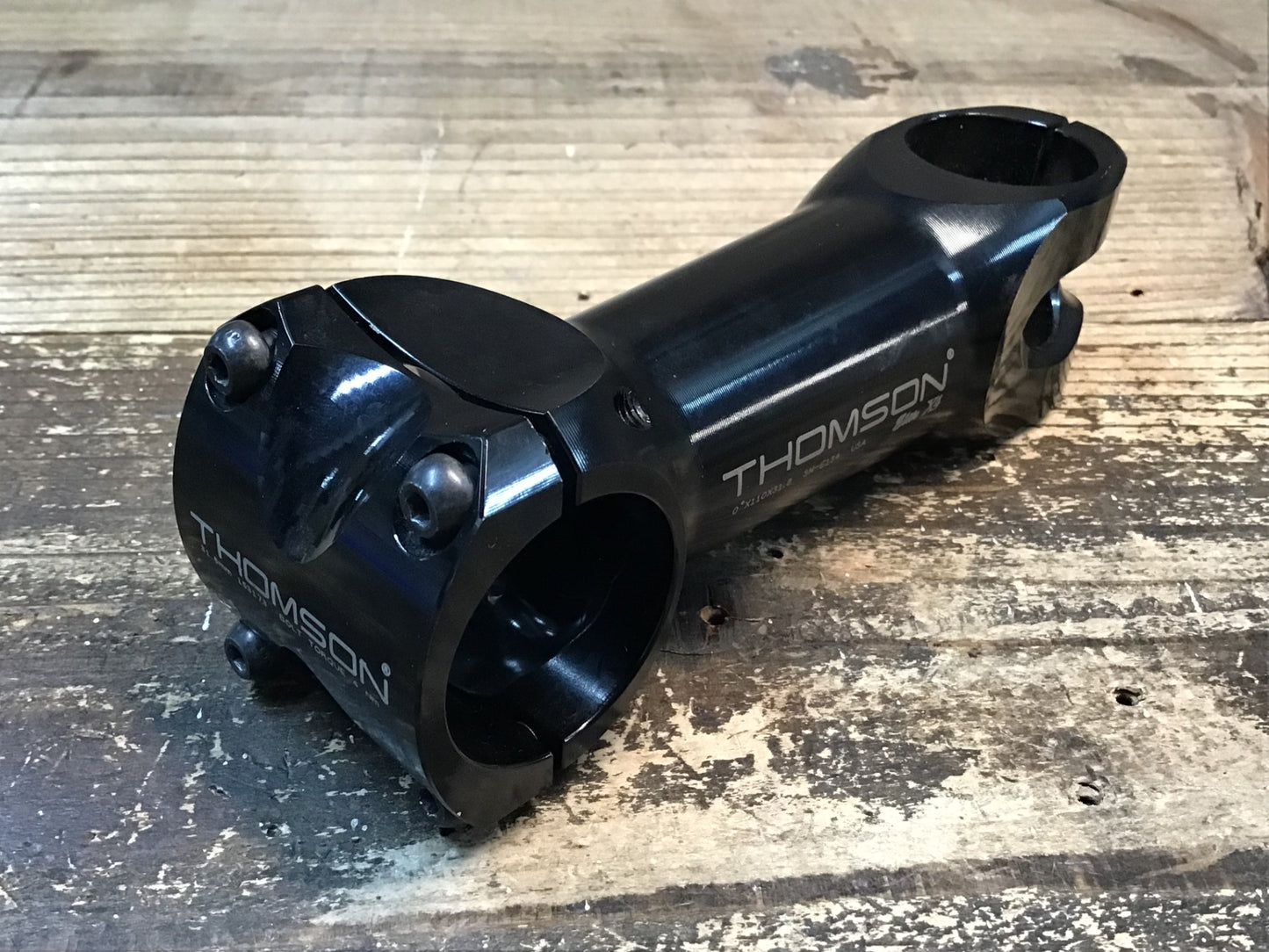 IZ403 トムソン THOMSON エリート elite X4 アルミ ステム 黒 110ｍｍ 0° Φ31.8 OS