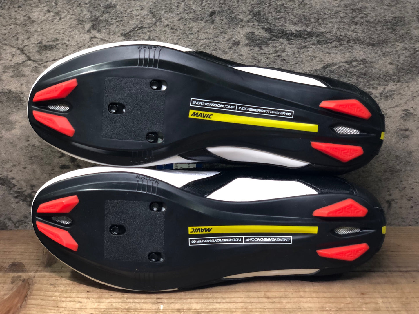 JC705 マヴィック MAVIC COSMIC ELITE ビンディングシューズ 黒白 EU42 SPDアタッチメント