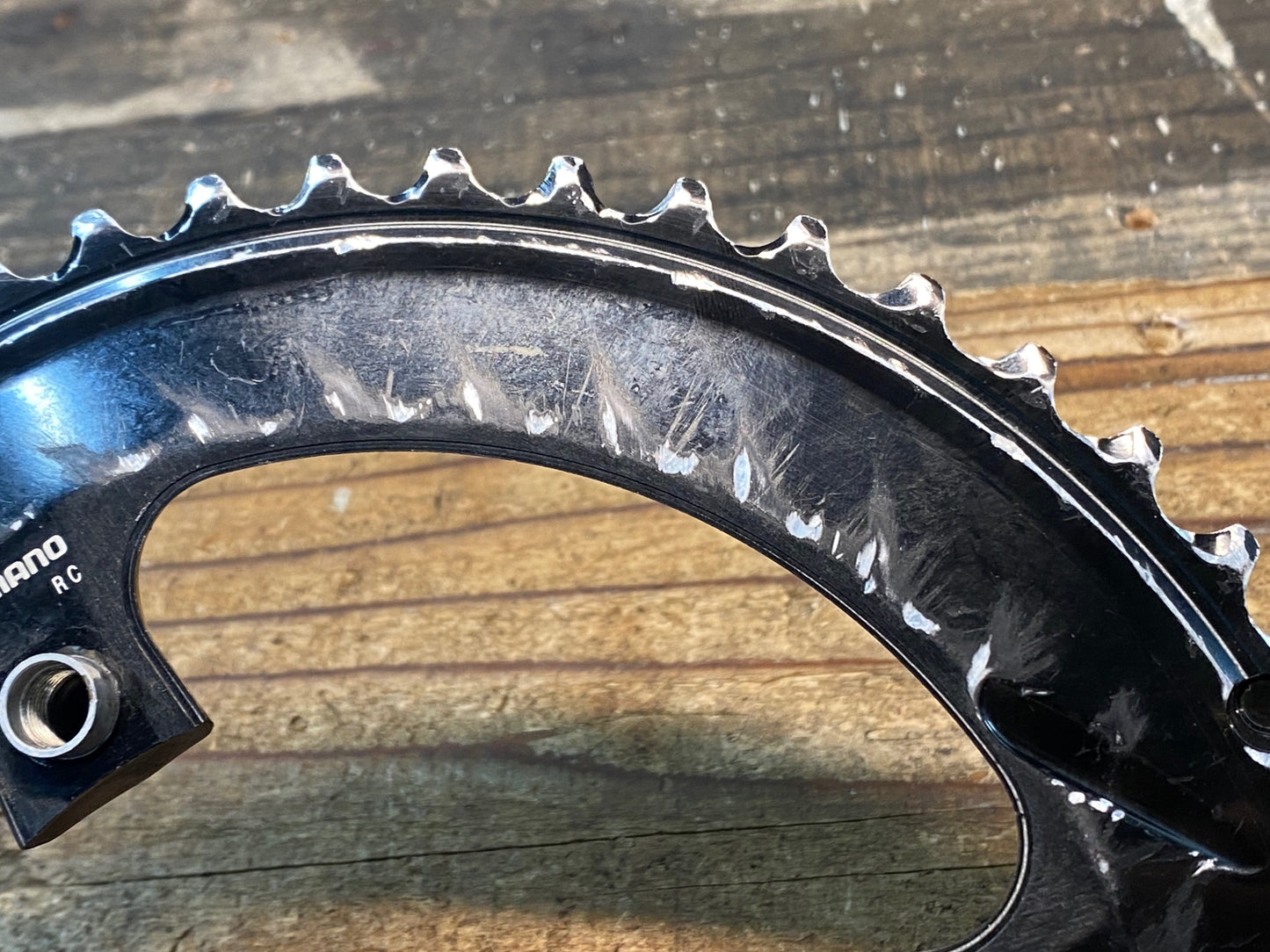 IO296 シマノ SHIMANO デュラエース DURA-ACE FC-R9100 チェーンリング 11S 50/34T