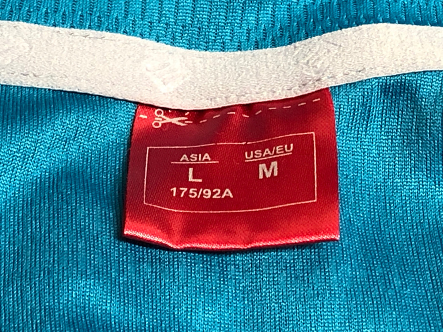 IN340 サンティック santic 長袖 サイクルジャージ 青 L