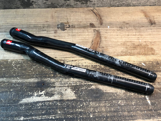 IZ631 プロファイルデザイン PROFILE DESIGN T2+ DHバー カーボン Φ22.2