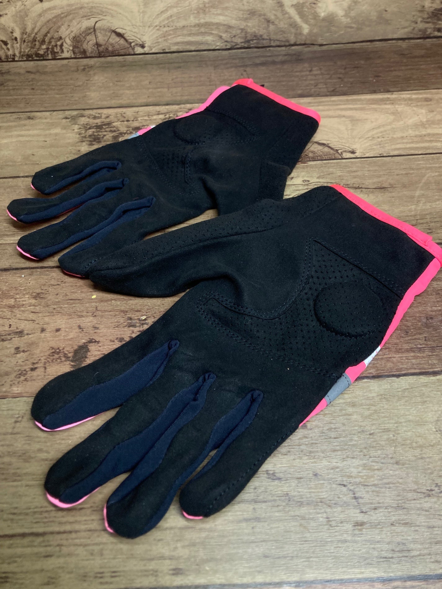 HZ955 ラファ Rapha BREVET REFLECTIVE GLOVES グローブ 長指 ピンク L