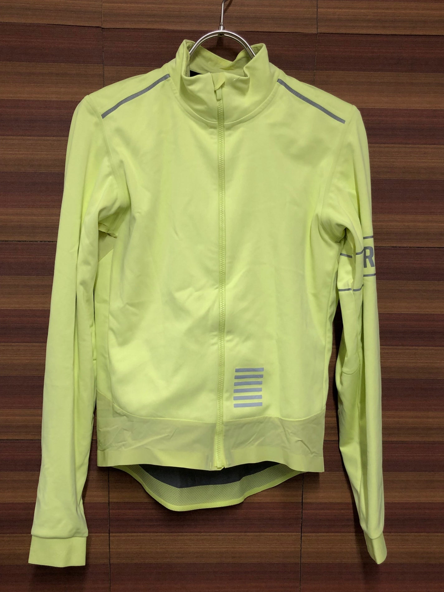 IP097 ラファ Rapha PRO TEAM LONG SLEEVE INFINIUM JERSEY 長袖 サイクルジャージ 黄 M GORE-TEX INFINIUM