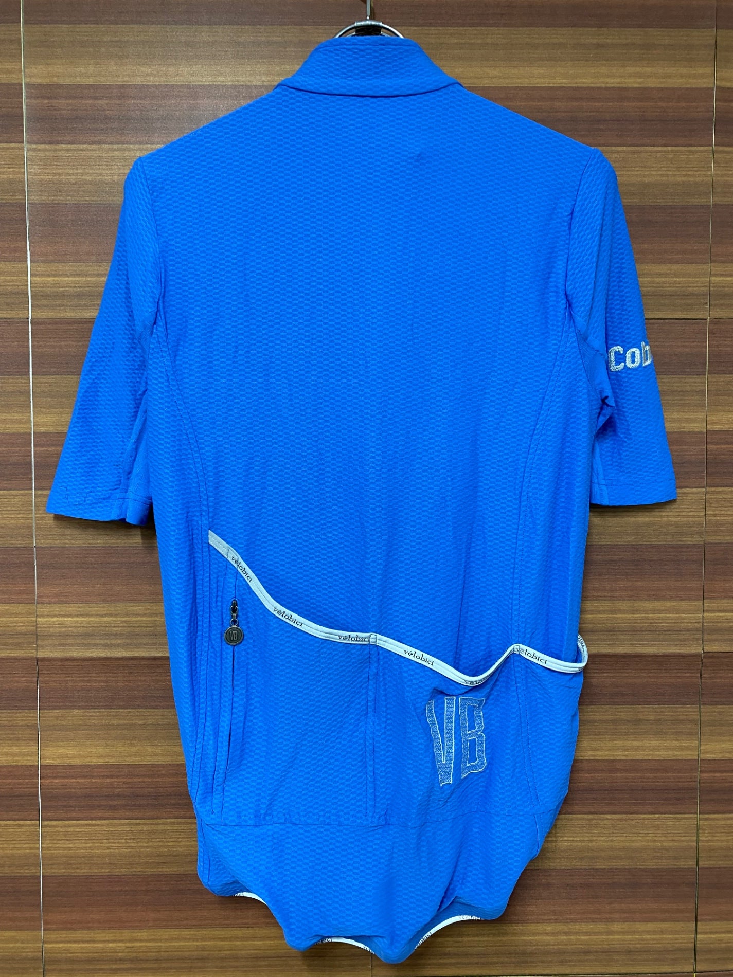 IO516 ヴェロビチ velobici COBALTO JERSEY 半袖 サイクルジャージ 青 5