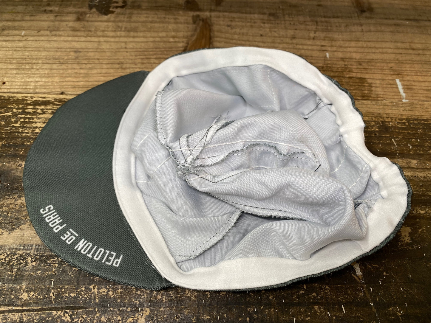 JC064 プロトンドパリ Peloton de Paris サイクルキャップ オリーブ ワンサイズ