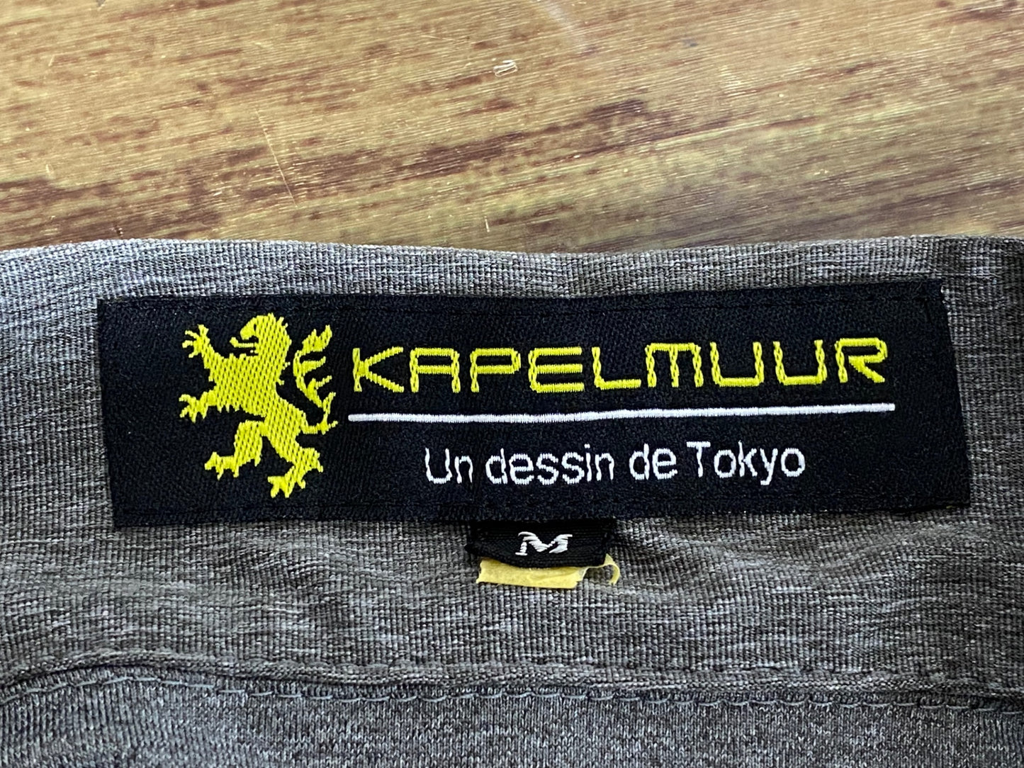 JC239 カペルミュール KAPELMUUR 長袖 サイクルジャージ グレー M