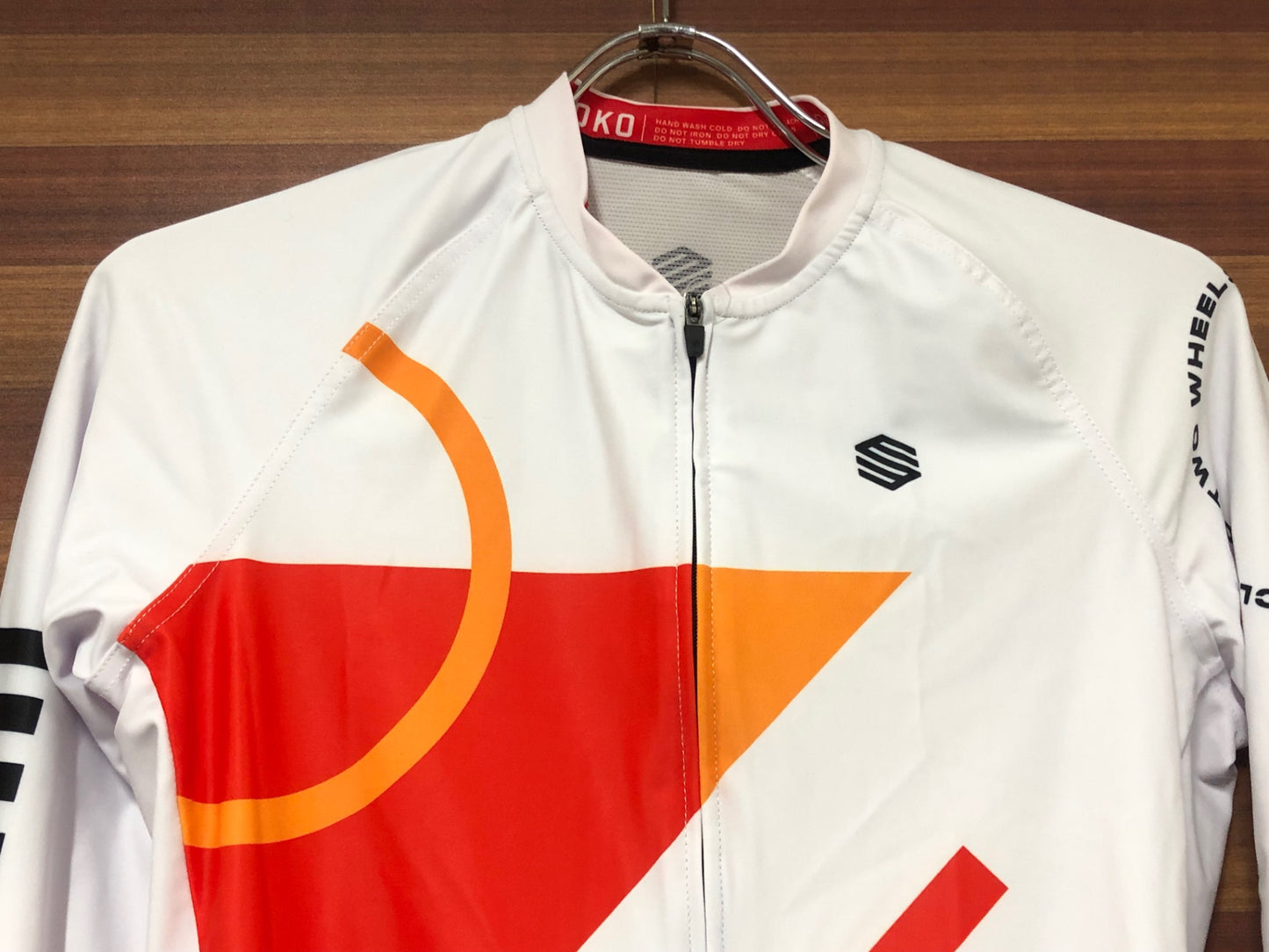 IN223 シロコ SIROKO 長袖 サイクルジャージ 白 M