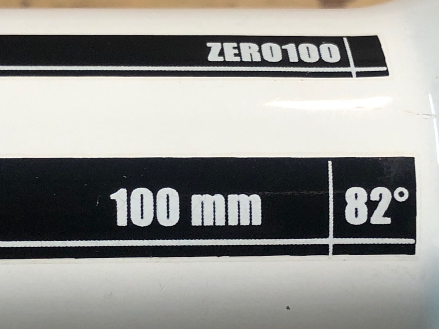 IM551 デダ Deda ゼロ ZERO 100 SERVIZIO CORSE アルミステム 白 100mm Φ31.7 OS