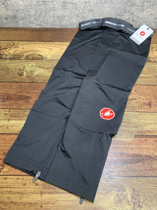 IV861 カステリ CASTELLI UPF 50+ LEG SKINS レッグカバー 黒 M