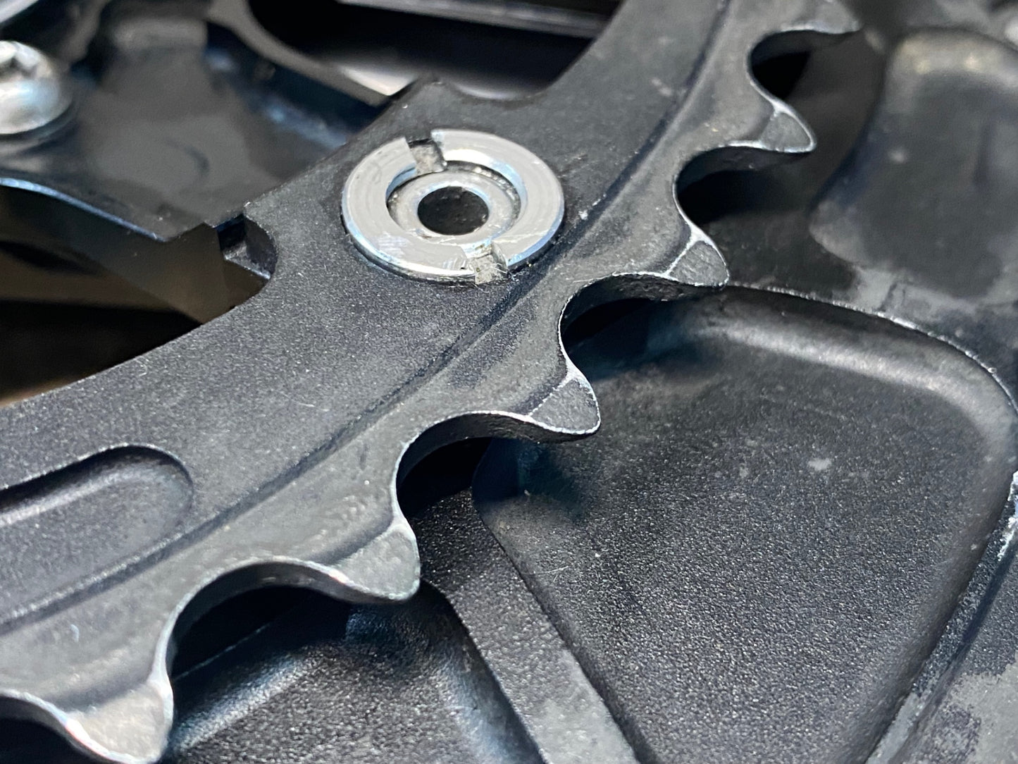 IQ408 リデア RIDEA クランクセット ES 3D24 楕円 50/35T 170mm Φ24