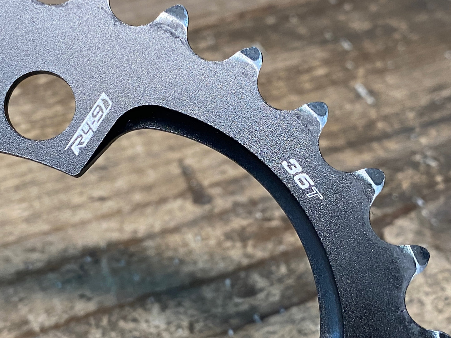 IS509 リデア RIDEA 楕円チェーンリング 50/34t PCD110 4アーム 2枚セット