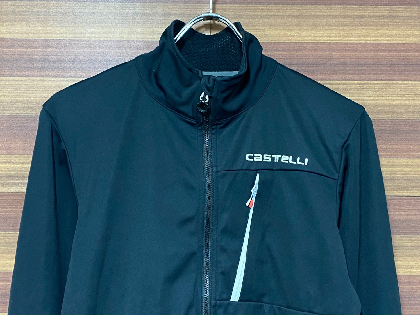 IH598 カステリ CASTELLI 長袖 サイクルジャケット 黒 S GORE-TEX INFINIUM