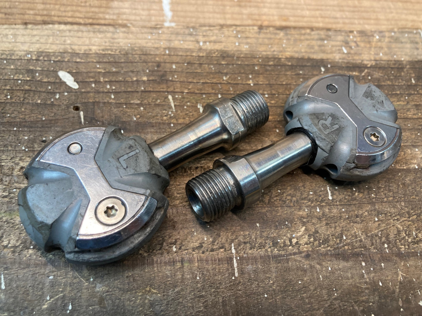 IR761 スピードプレイ SPEEDPLAY ビンディングペダル チタンシャフト 黒