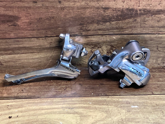 IF893 シマノ SHIMANO 105 FD-5600 RD-5600 リアディレイラー 2×10s