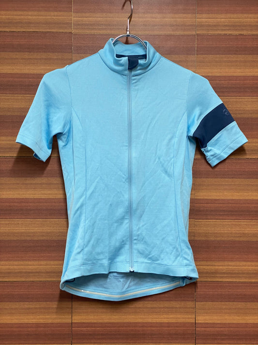 IJ204 ラファ Rapha WOMEN'S SS TRAINING JERSEY TEAM sky 半袖 サイクルジャージ ターコイズ XXS