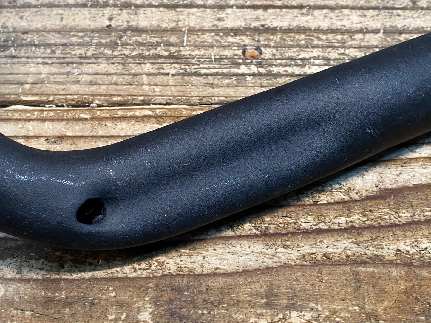 IT986 デダ Deda CRONO NERO アルミ ブルホーンハンドル エンドC-C380mm Φ31.7