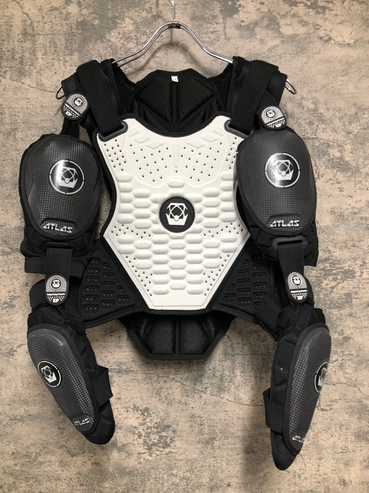HR467 アトラス ATLAS ガーディアンボディプロテクター 白 S/Mサイズ (胸囲84-104cm)