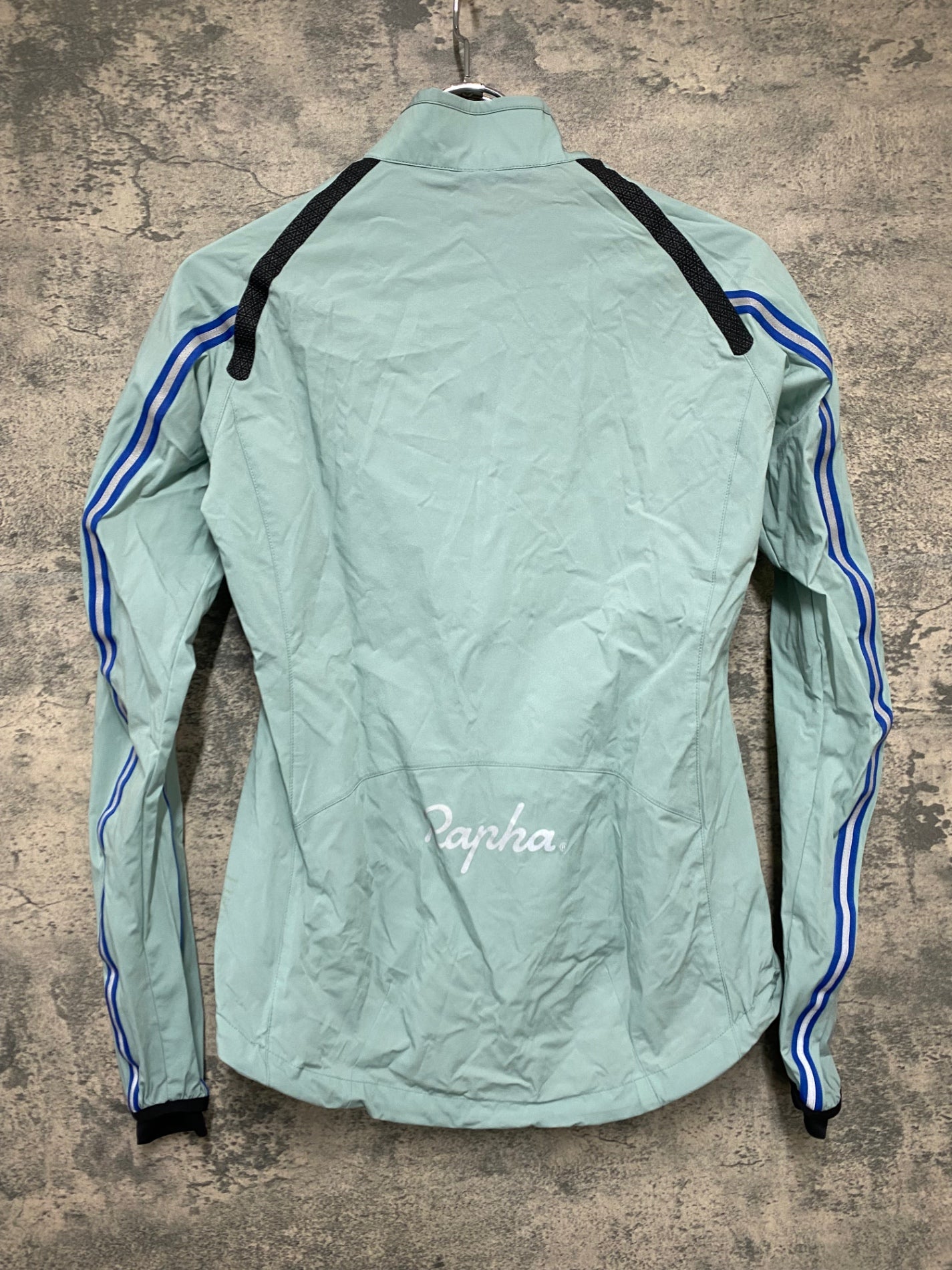 IR466 ラファ Rapha CLASSIC WIND JACKET 長袖 サイクルジャケット 薄水色 XS