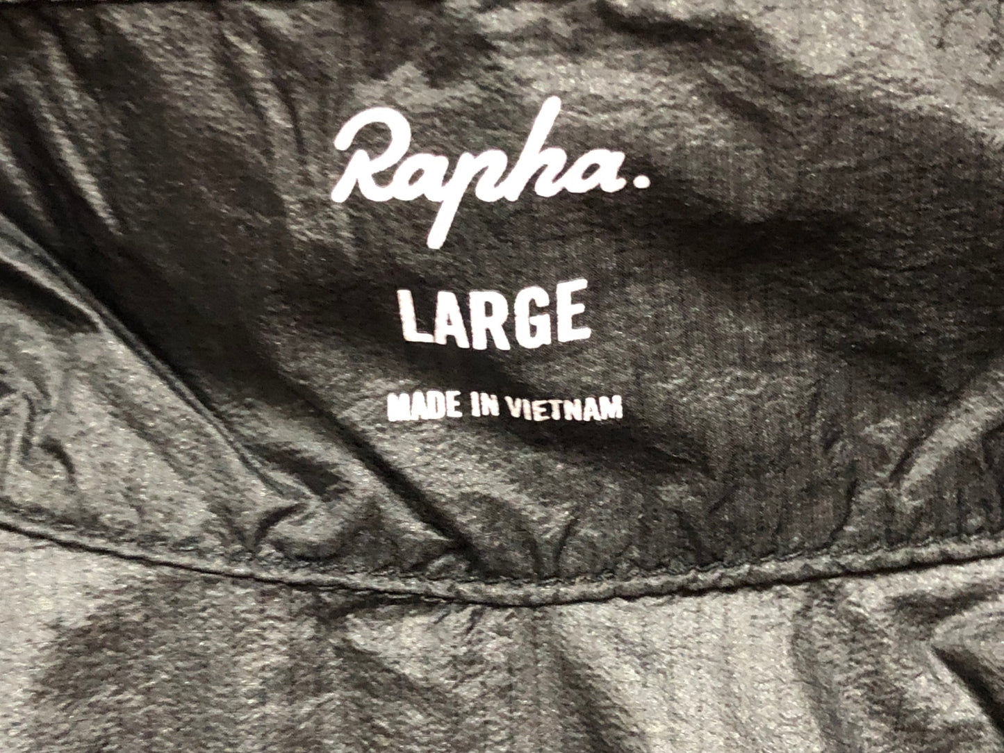 HZ944 ラファ Rapha BREVET FLYWEIGHT WIND JACKET ウインドブレーカー 黒/ピンク L