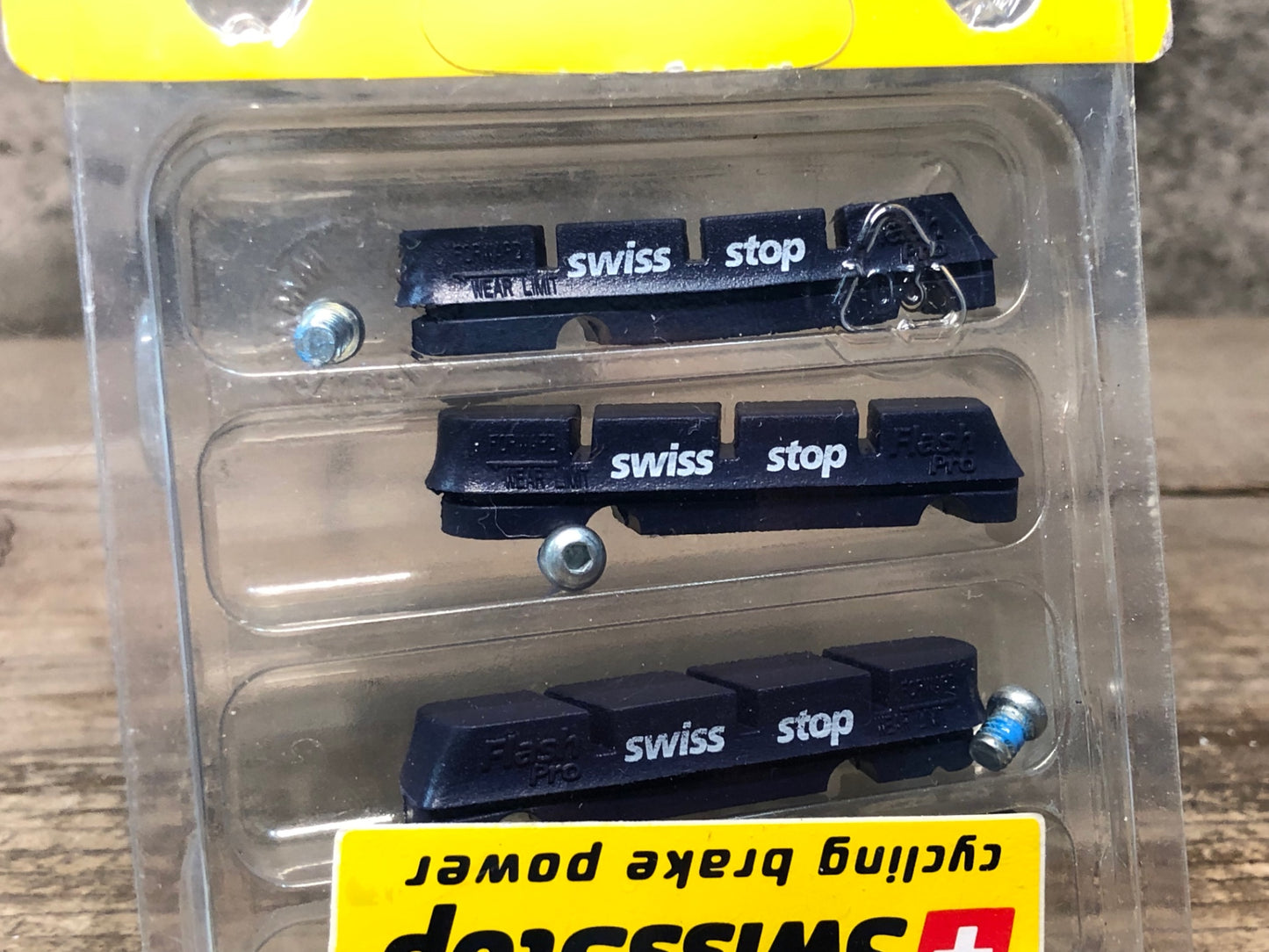 IO689 スイスストップ SWISS STOP FLASH PRO BXP ブレーキシュー 前後セット アルミ用