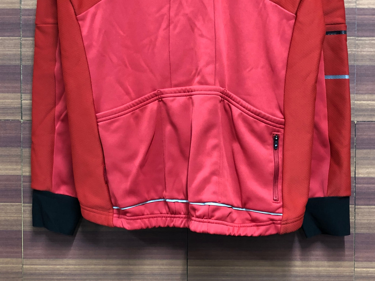 IP908 パールイズミ PEARL iZUMi 長袖 サイクルジャケット 赤 XL 裏起毛