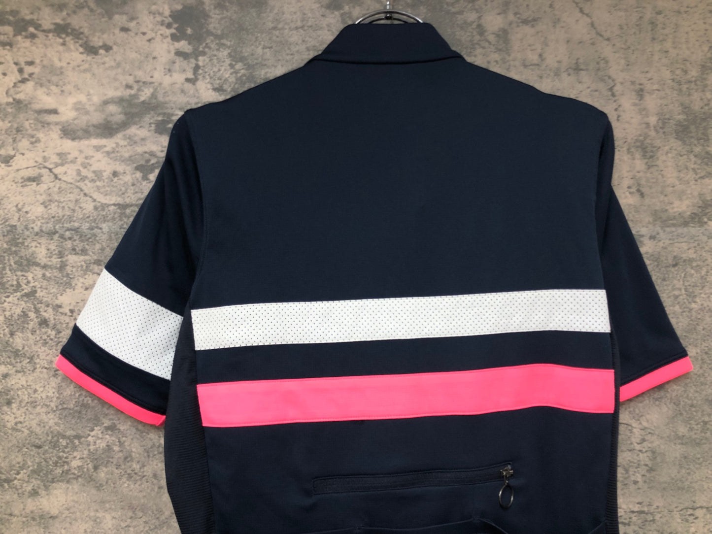 IW269 ラファ Rapha BREVET LIGHTWEIGHT JERSEY 半袖 サイクルジャージ 紺 S