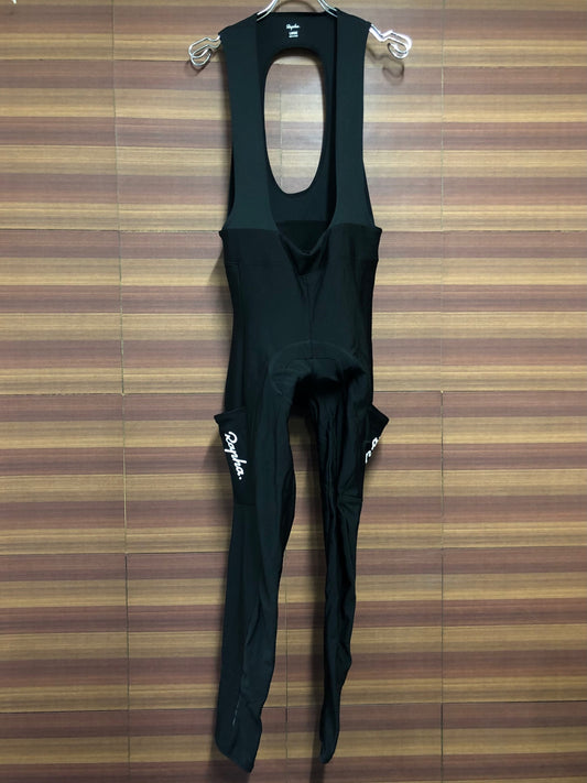 IL734 ラファ RAPHA CORE CARGO WINTER TIGHTS WITH PAD ビブタイツ 裏起毛 黒 Lサイズ