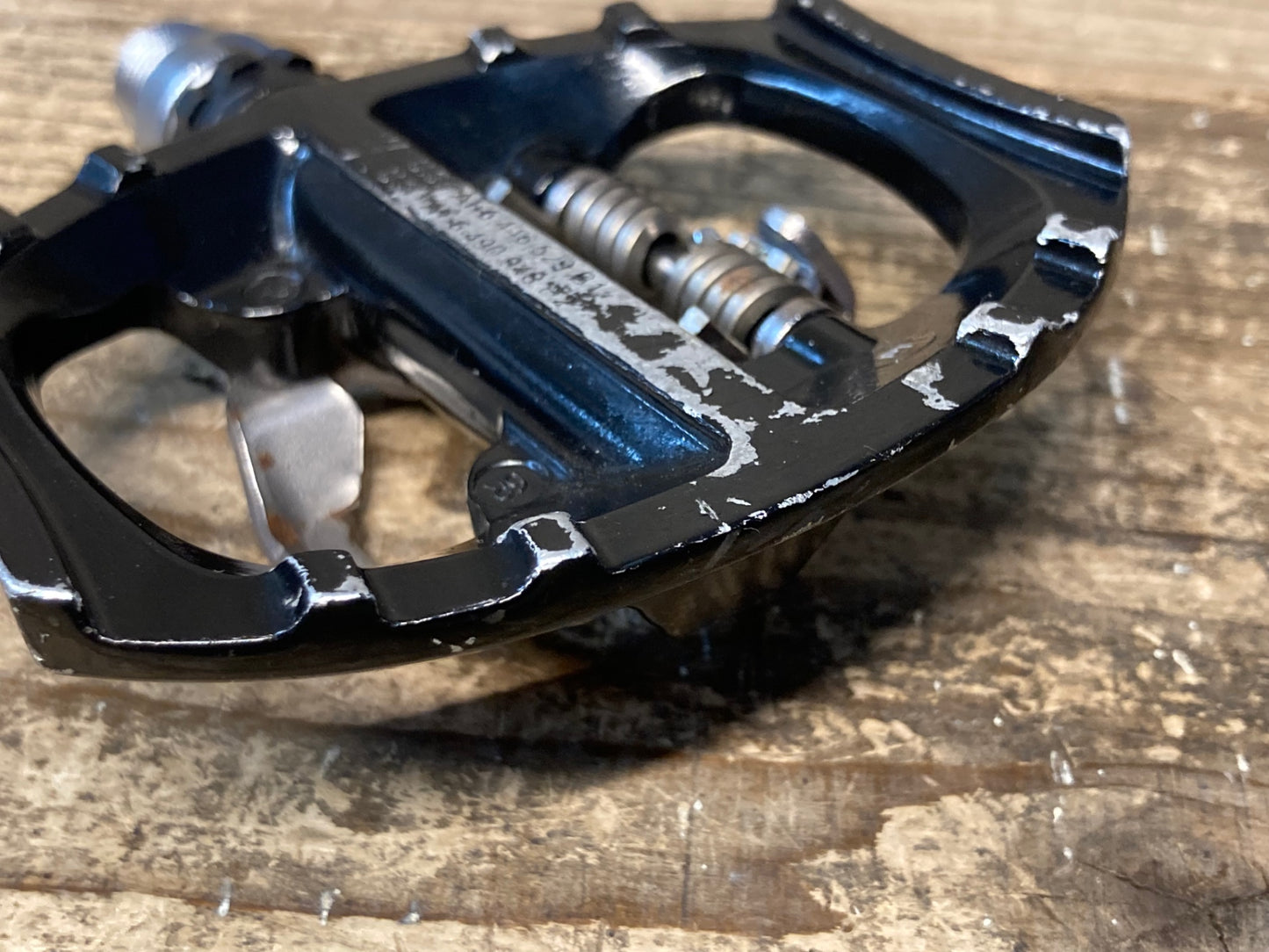 IY610 シマノ SHIMANO PD-A530 ビンディングペダル 片面 SPD 黒