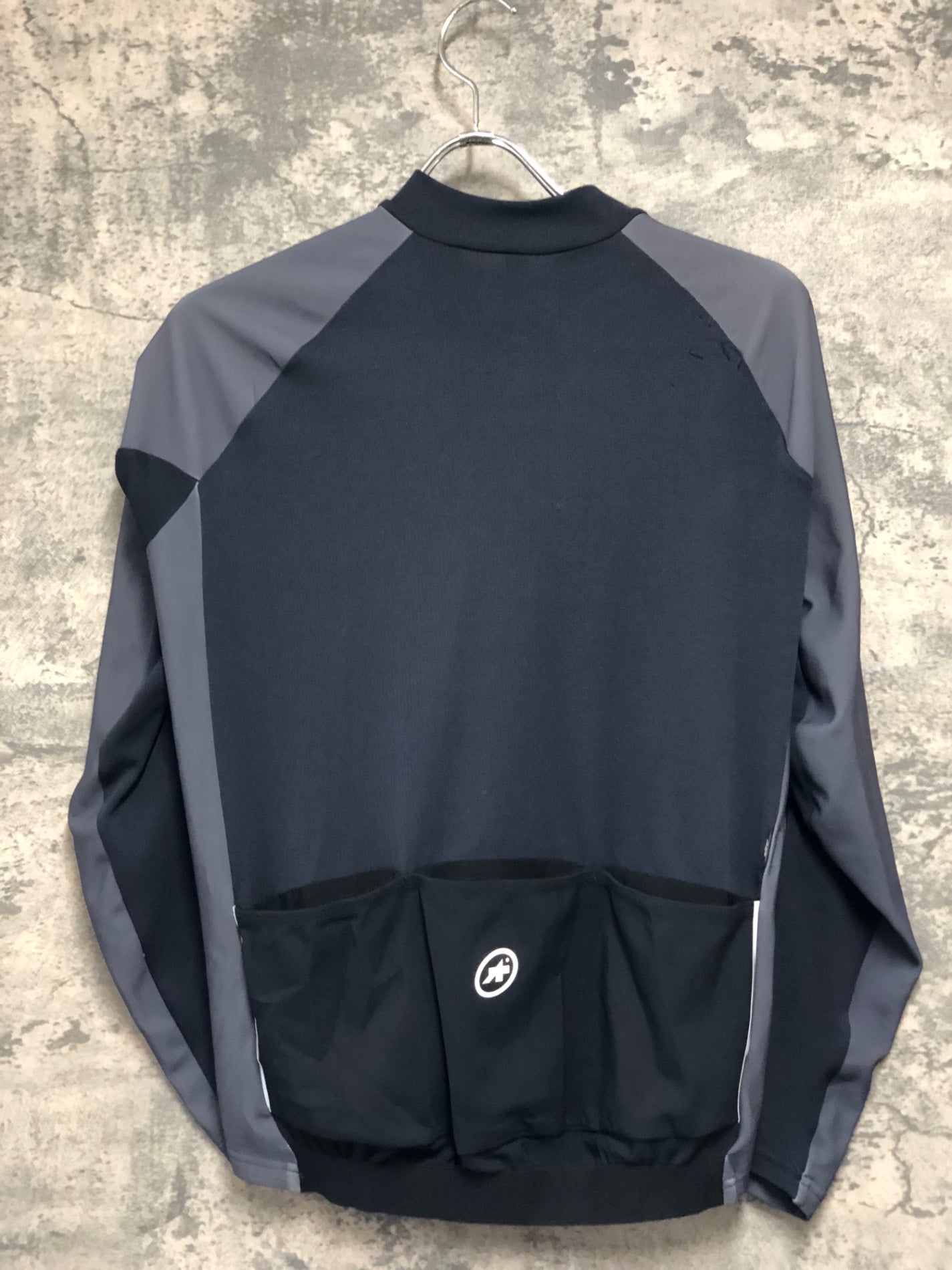 JB809 アソス assos MILLE GT Spring Fall LS Jersey 長袖 サイクルジャージ グレー M 裏起毛
