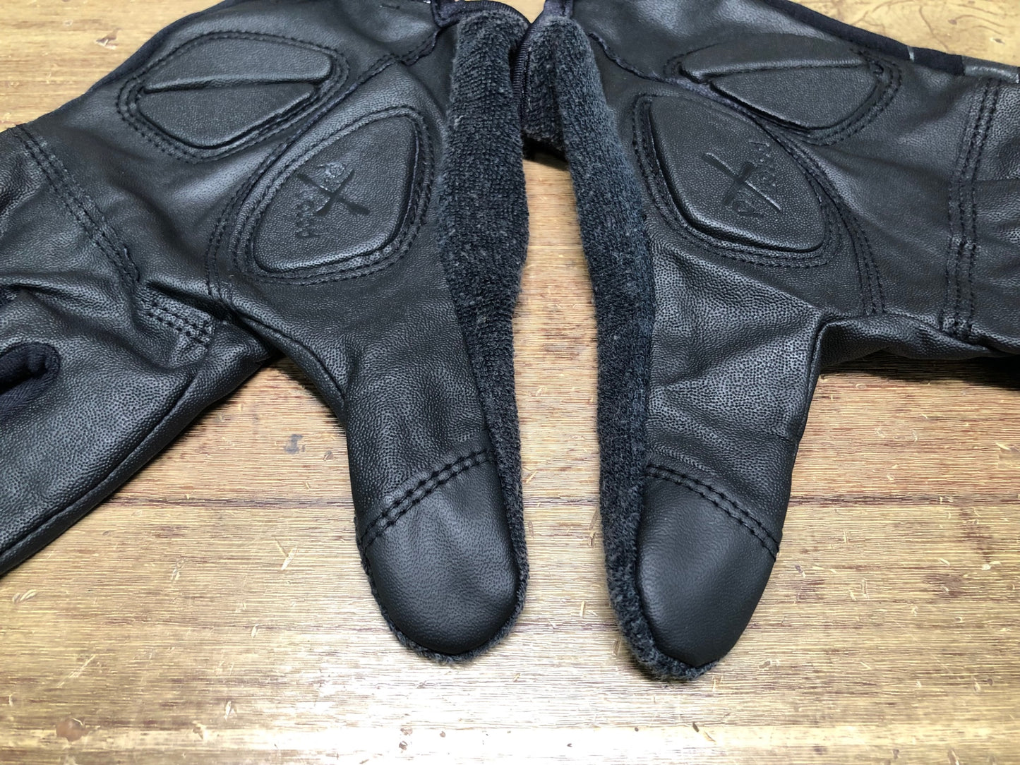 JB353 シマノ SHIMANO 長指 グローブ 黒 M 裏起毛