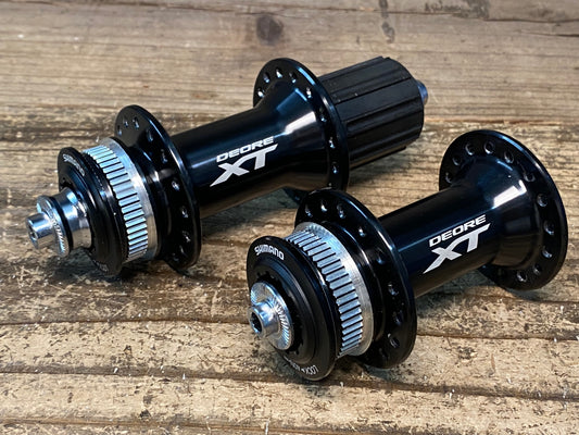 IX435 シマノ SHIMANO デオーレ DEORE XT HB-M8000 FH-M8000 ハブ OLD135 QR センターロック 32H