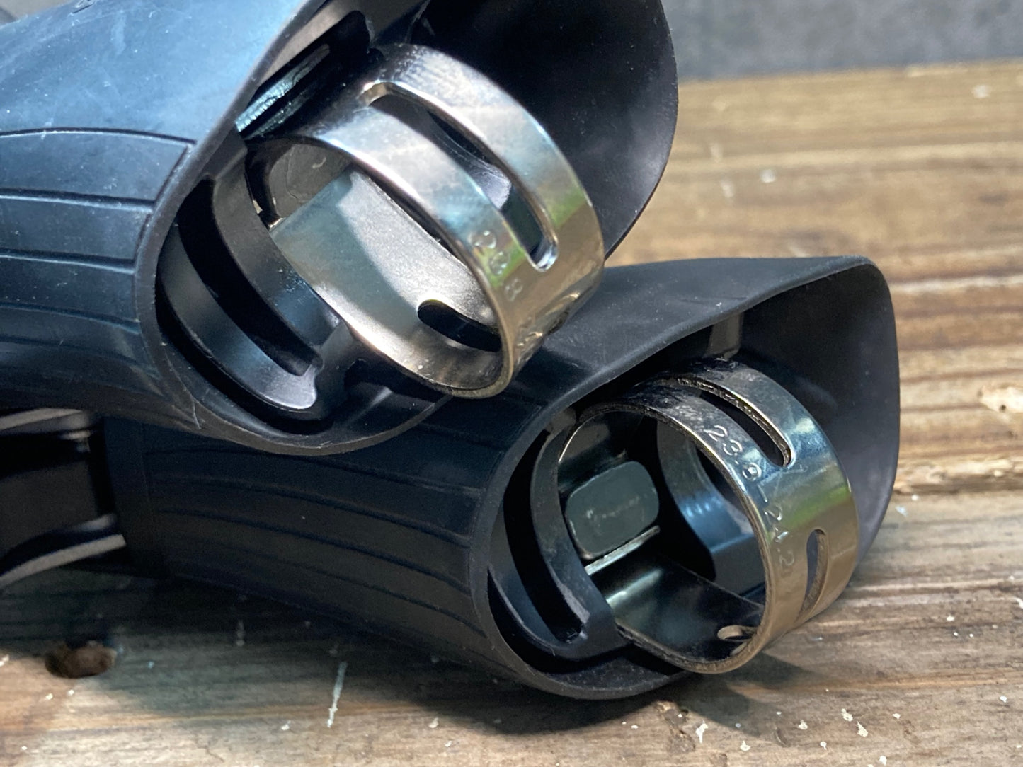 IL891 シマノ SHIMANO アルテグラ ST-R8050 STIレバー 2×11S 左右セット ※レバー先端スレあり