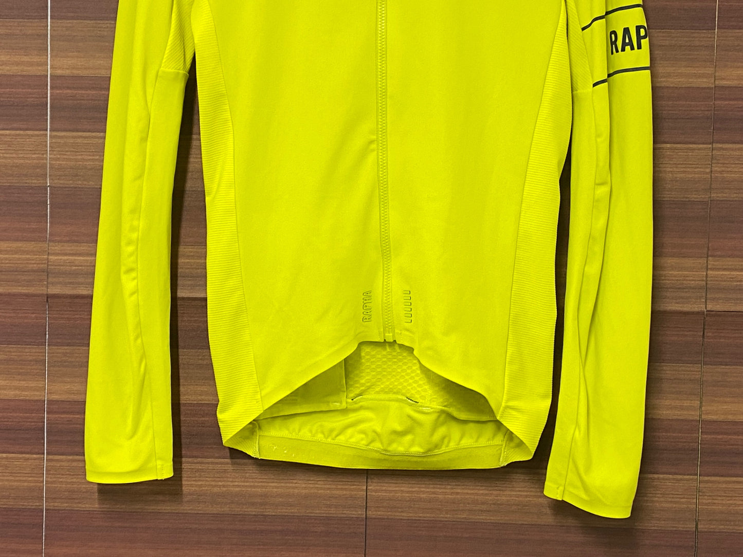 IL596 ラファ Rapha PRO TEAM LS THERMAL JERSEY 長袖サイクルジャージ 黄色 XS