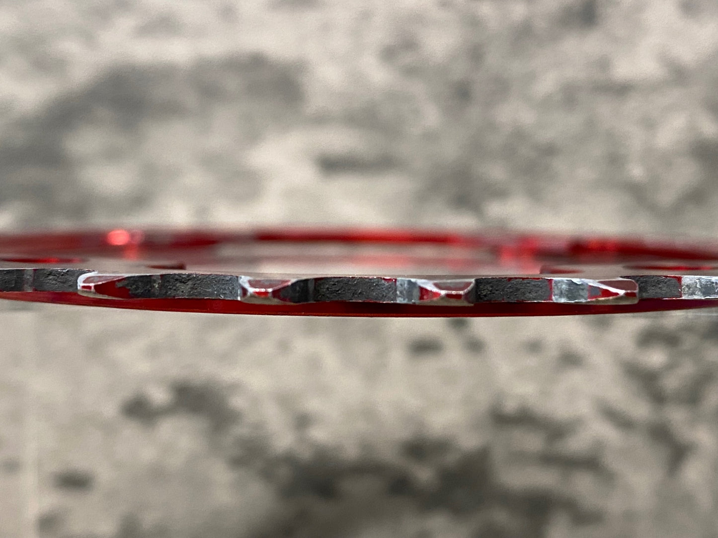 IX490 スミス SMITH バロックギア Baroque Gear インナー チェーンリング 赤 34T シマノ対応 PCD110 4H