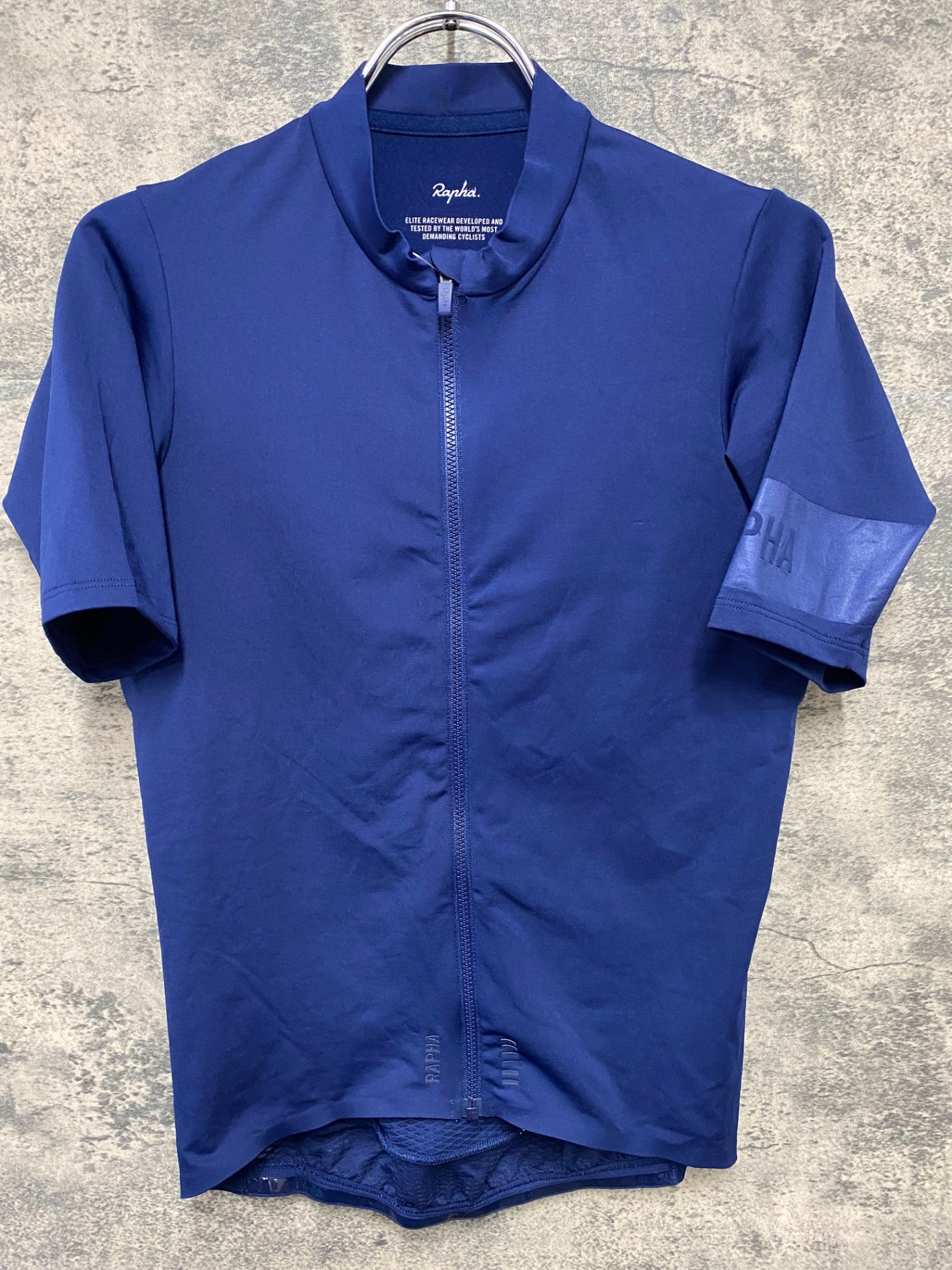 IX578 ラファ RAPHA PRO TEAM MID WEIGHT JERSEY 半袖サイクルジャージ 紺 S