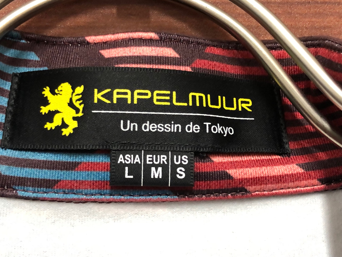 IP648 カペルミュール KAPELMUUR 長袖 サイクルジャージ あずき色 Lサイズ