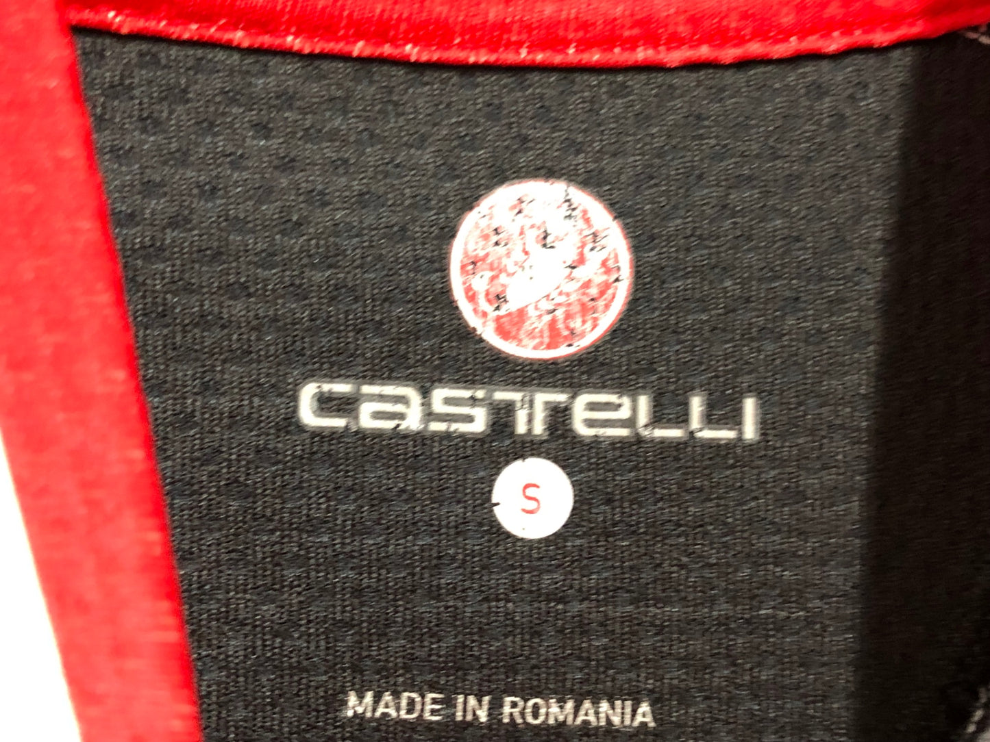 IM846 カステリ CASTELLI 半袖 サイクルジャージ 黒 S