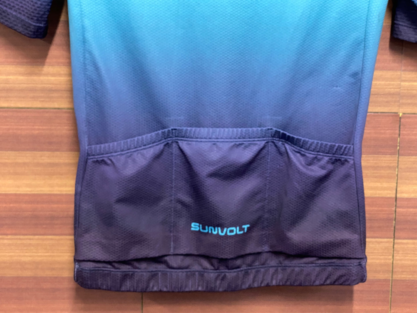 IT579 サンボルト SUNVOLT 半袖サイクルジャージ 青 M