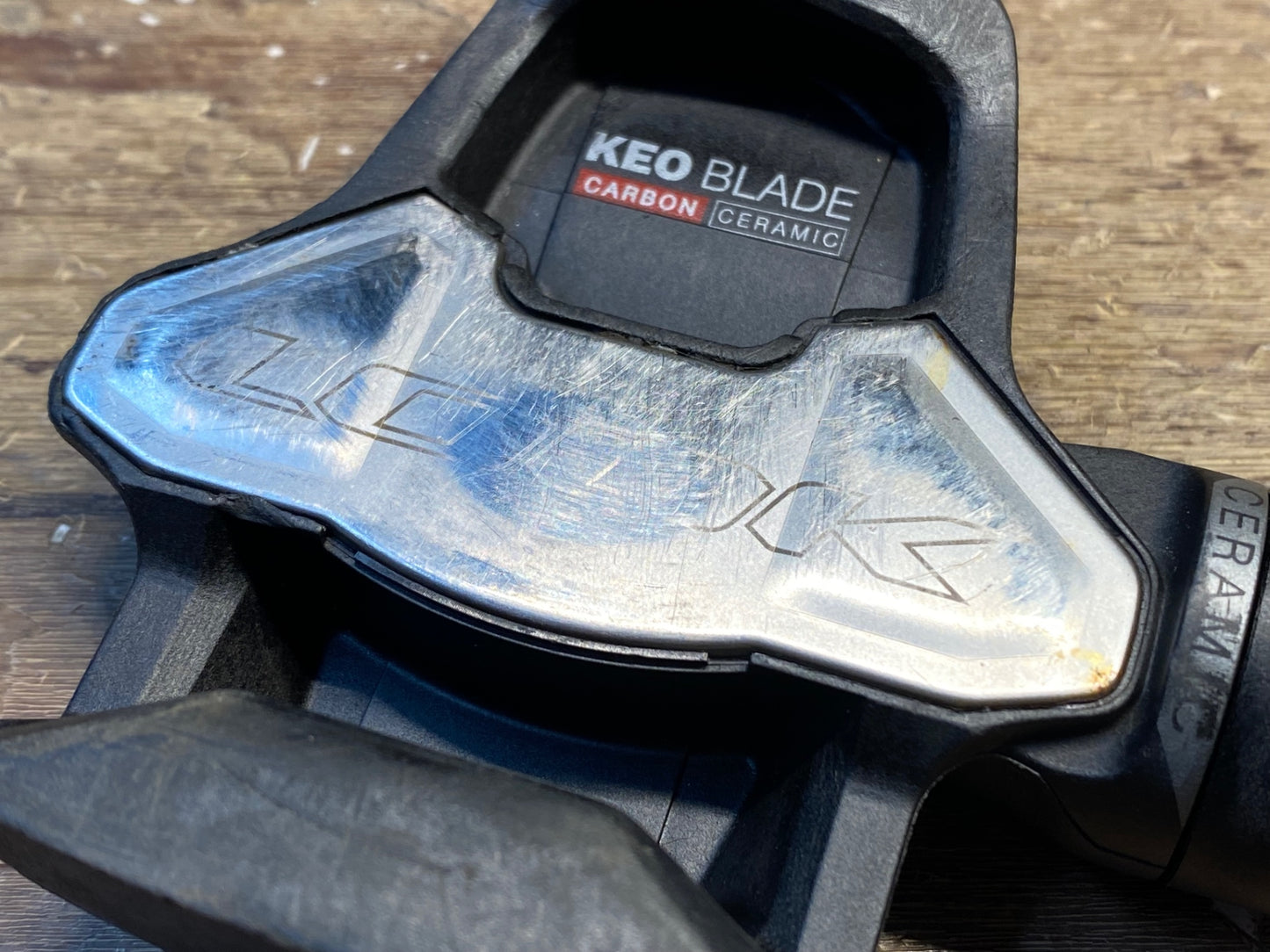 HX270 ルック LOOK KEO BLADE CARBON CERAMIC クロモリシャフト ビンディングペダル シャフト回転スムース