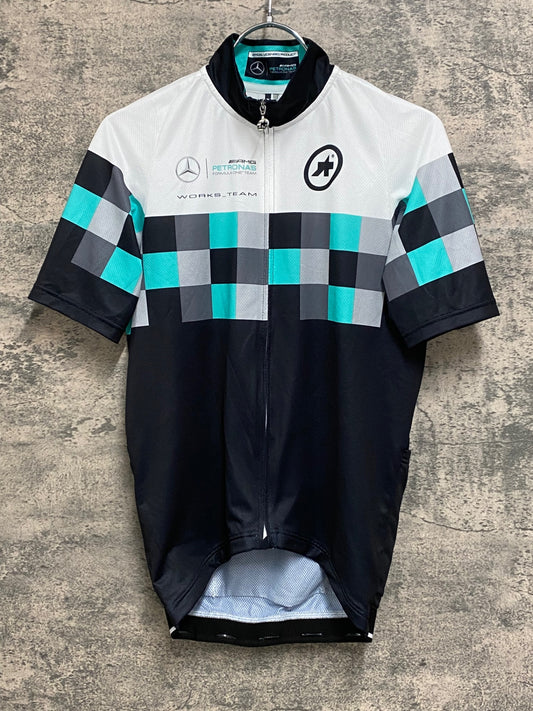 IZ625 アソス assos WORKS TEAM SS JERSEY 半袖サイクルジャージ 白 S