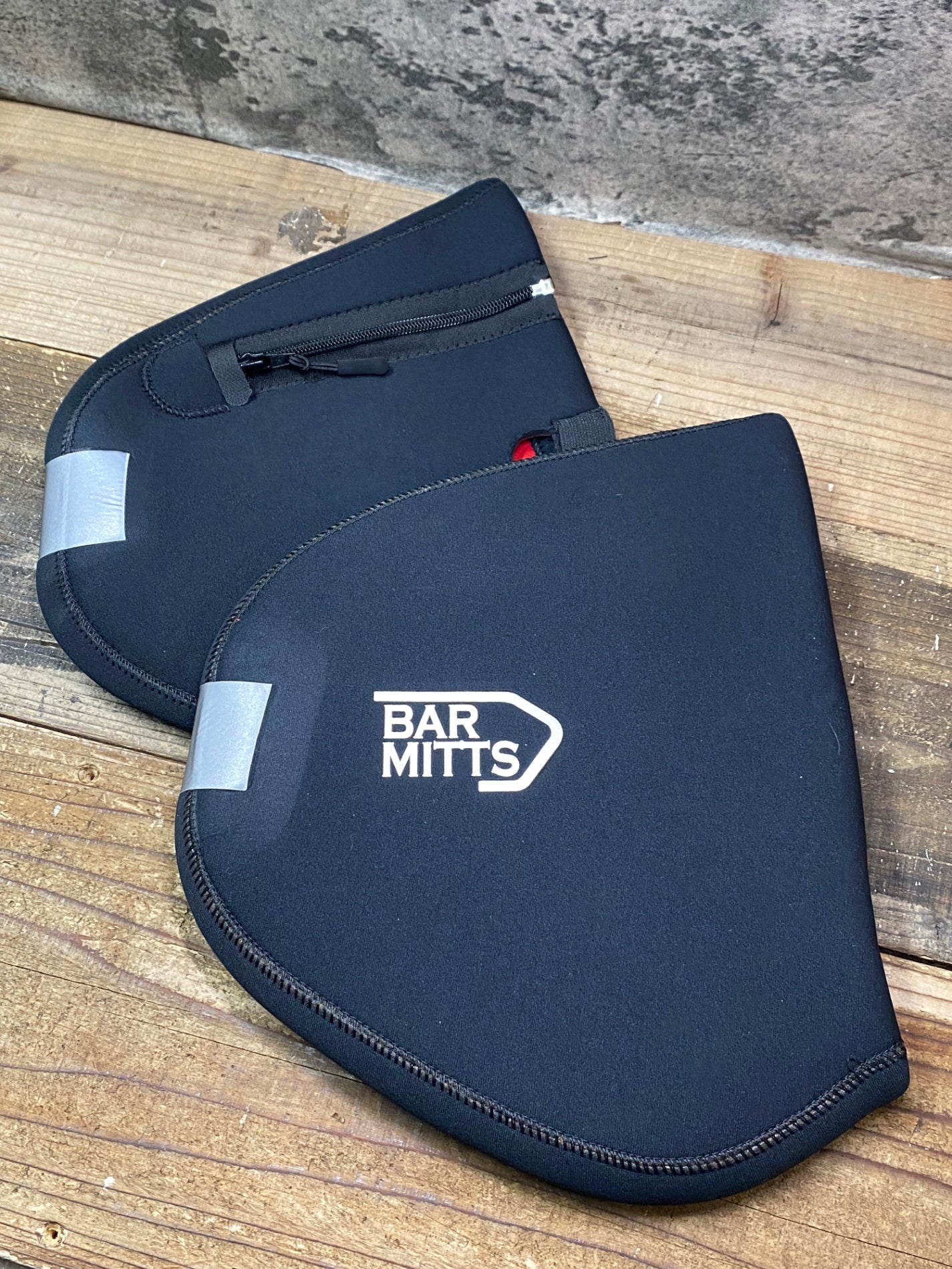 IQ158 バーミッツ BAR MITTS ドロップハンドル カバー 黒