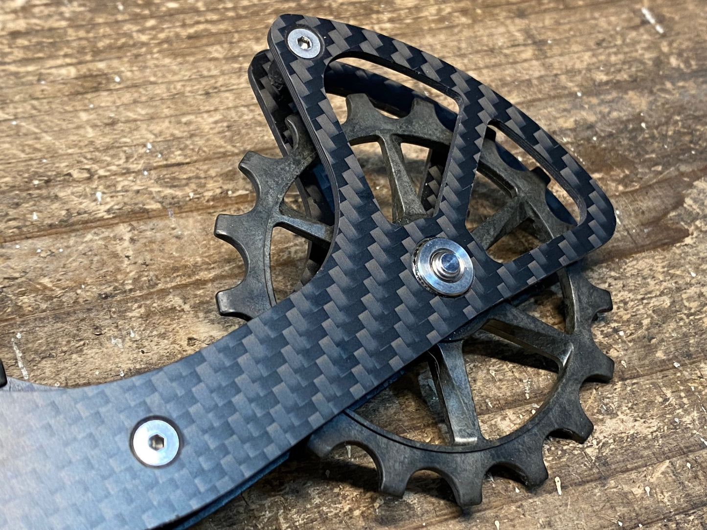 IT095 カーボンドライジャパン CDJ V3 PLUS ビッグプーリーキット 12/17T R9100系 R8000系 フルセラミックベアリング